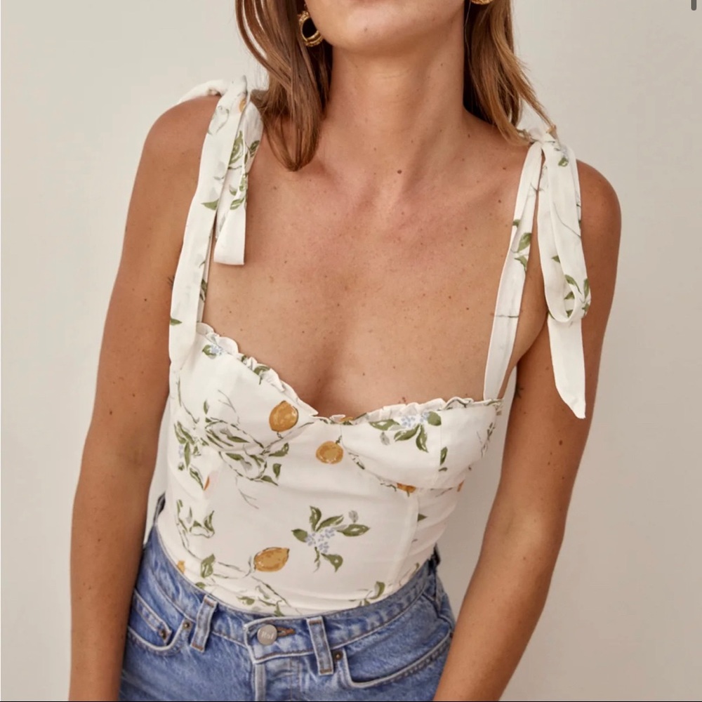 Reformation Blanca Top